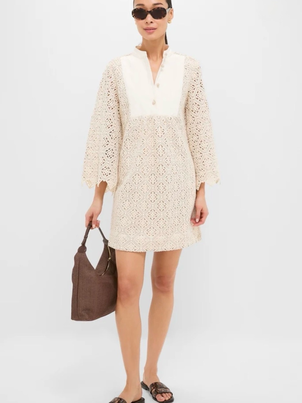 Tuckernuck Tan Diamond Lace Mini Calliope Dress Size Medium New with Tags
$198 - Picture 5 of 15